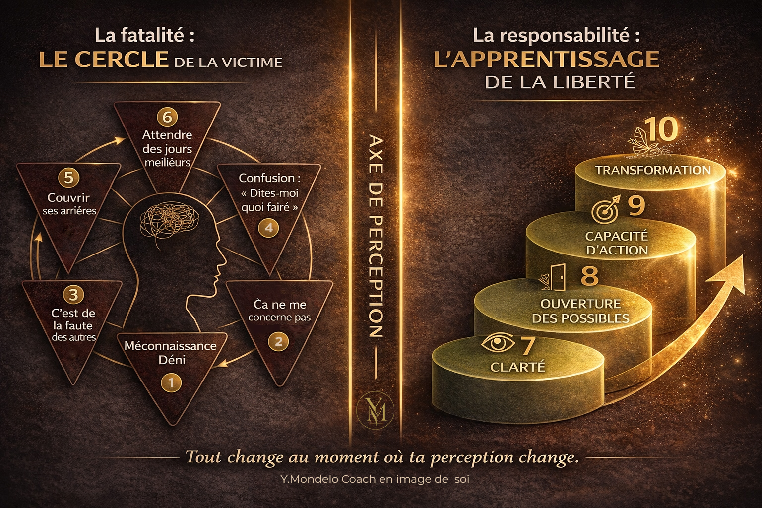 Axe de perception de l&rsquo;alignement